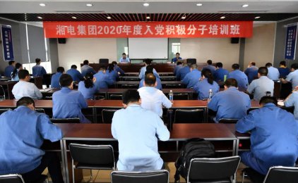 湖電集團黨委舉辦了2020年入黨活動人士培訓(xùn)課程