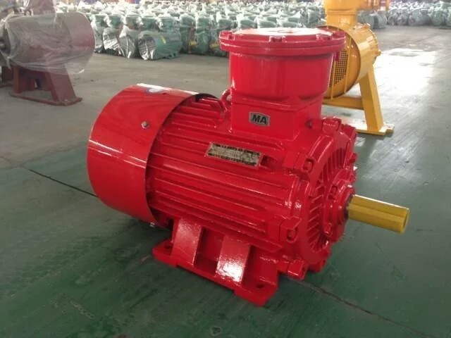 防爆電機(jī)安裝方式-B3、B5、B35實(shí)圖顯示